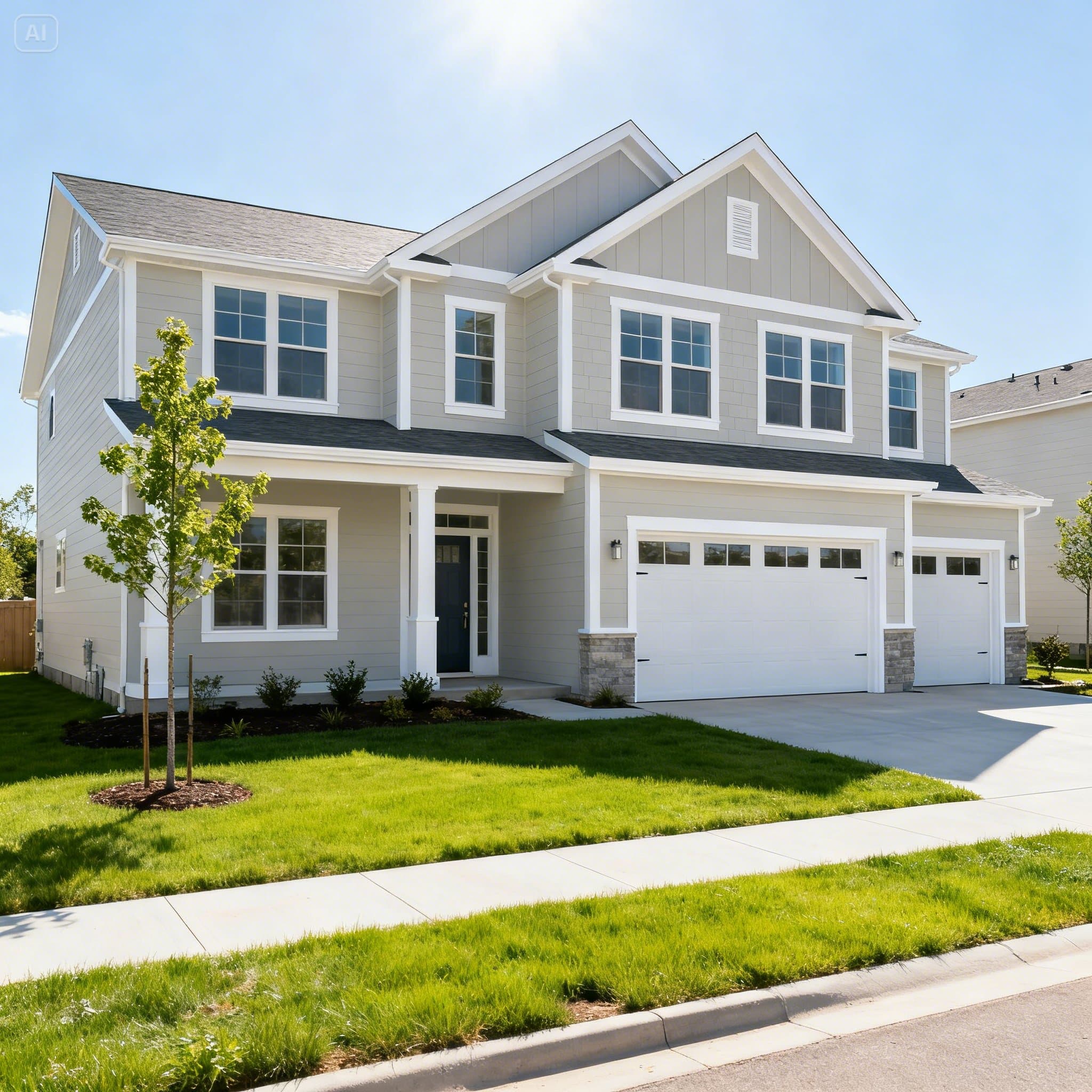 Finely painted California home interior